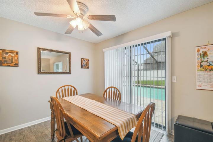 Casual dining room.