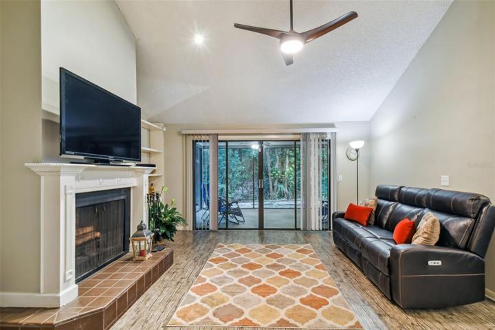 Spacious family room