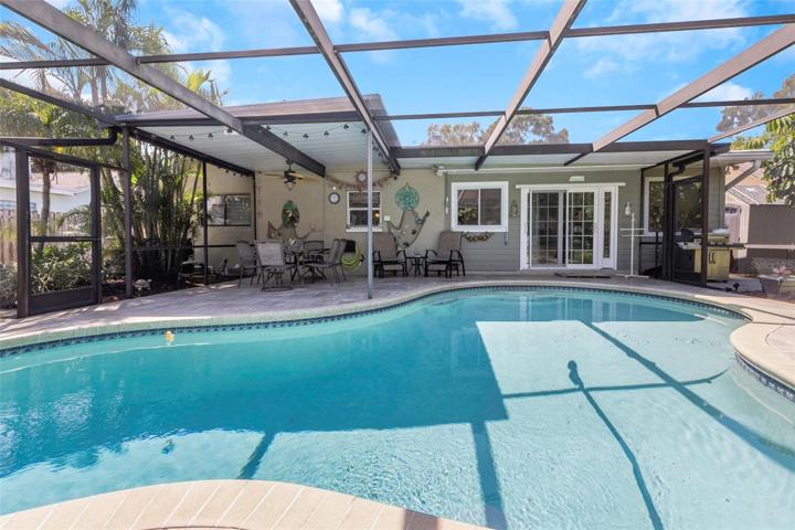Screened Lanai with pool
