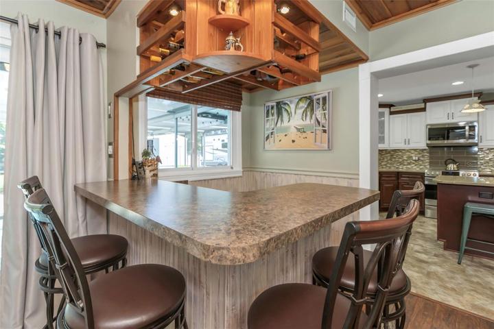 Bar in Family Room