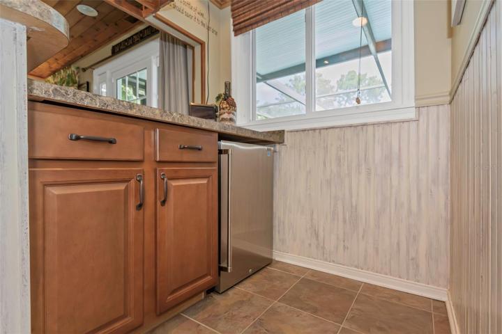 Bar in Family Room
