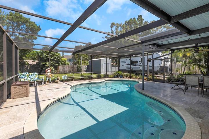 Screened Lanai with pool