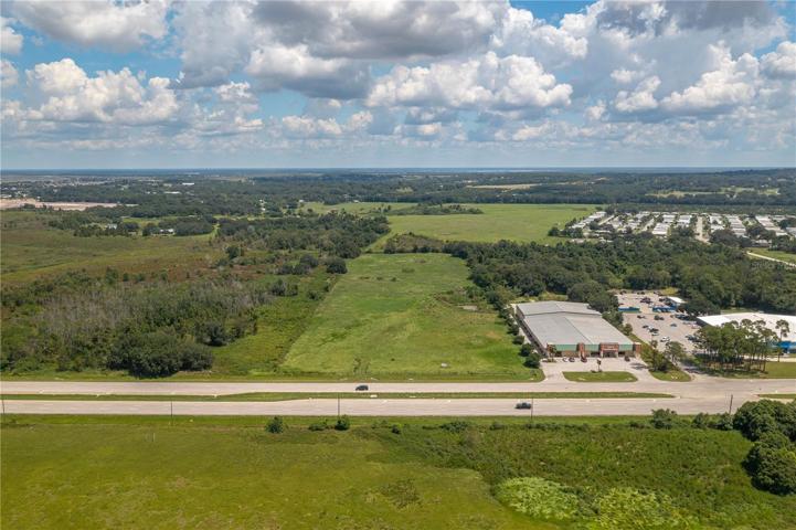 Aerial Shot Looking East