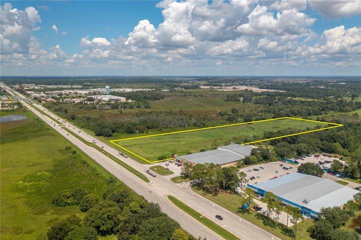 Aerial Shot Looking Northeast