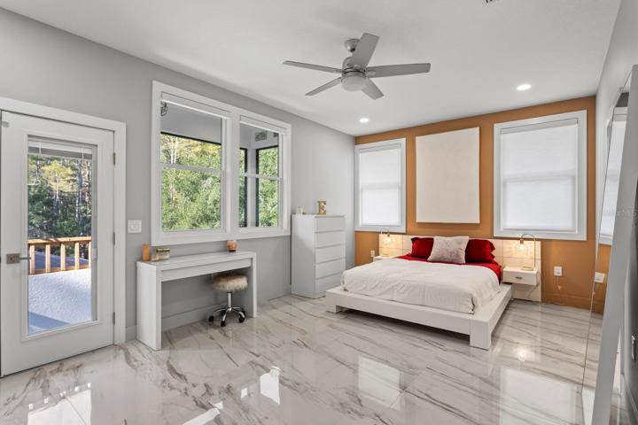 2nd floor double master suite