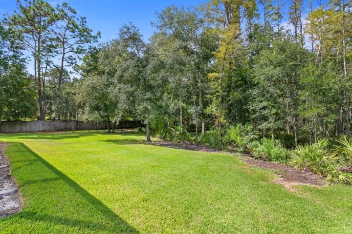Profesionally landscaped lot