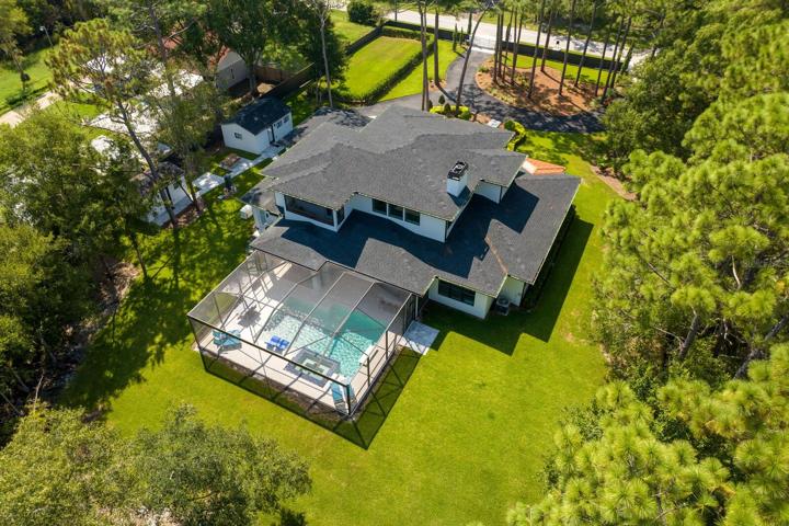 Large backyard spaces