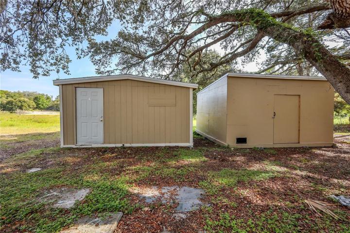Two Large Utility Sheds