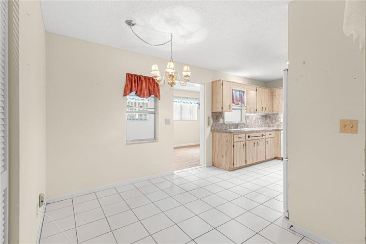 Table Space in the Kitchen with Tile Floor