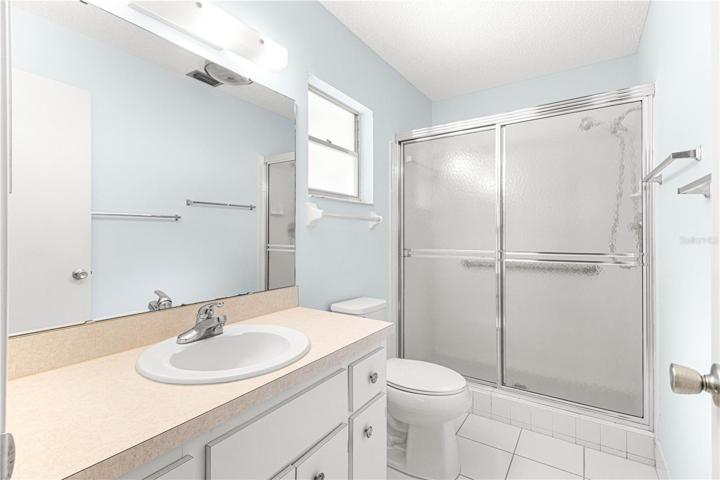 Master En Suite Bath with Step-In Shower & Comfort Height Toilet