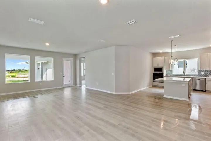 Family Room & Kitchen