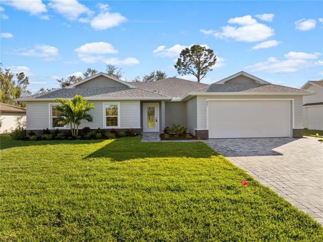 Located in the heart of Deep Creek, a beautiful and resident proud community, this home was just completed and is ready for a new owner!  Cheaper insurance, no flood zone, city sewer and water and all homes have a 