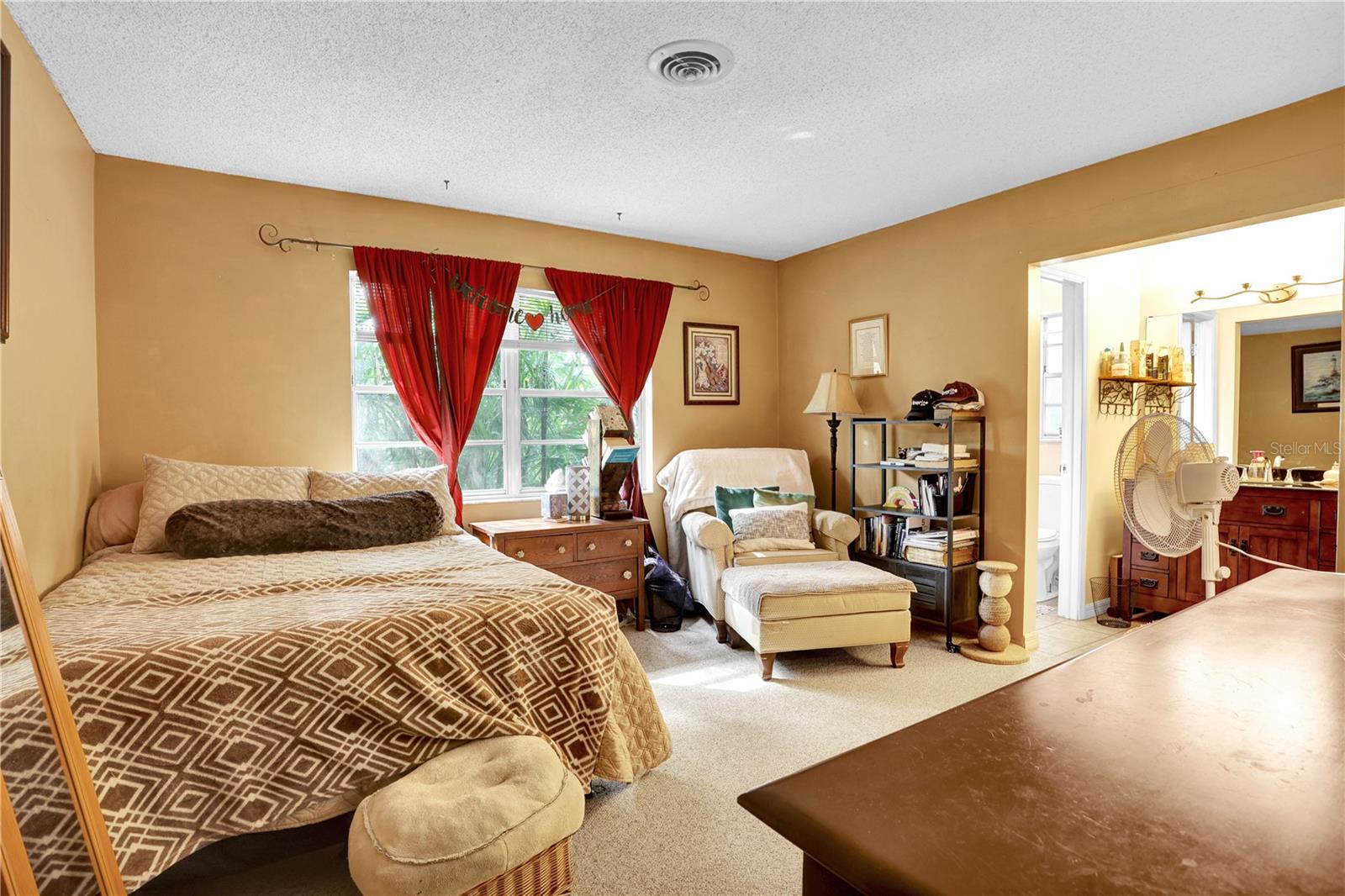 Master bedroom, main house
