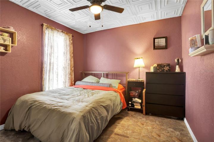 Above-garage apartment, bedroom 1 of 2