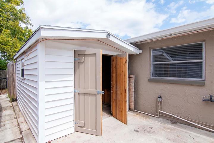 Wood working Shed 2 with full power, water, and AC