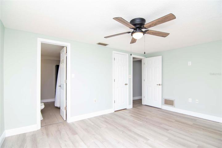 Master Bedroom with Walk-in closet