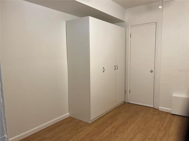 Bedroom with closet