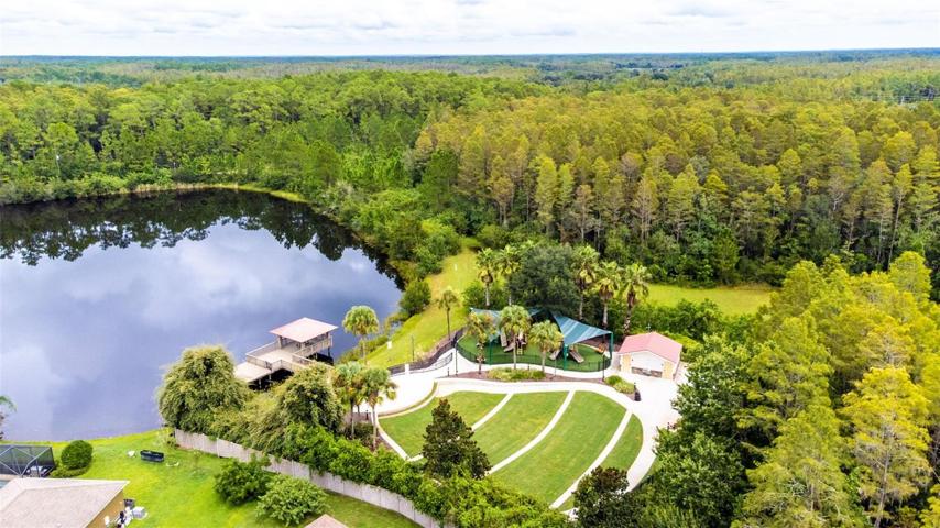 lake, amphitheatre, playground and more