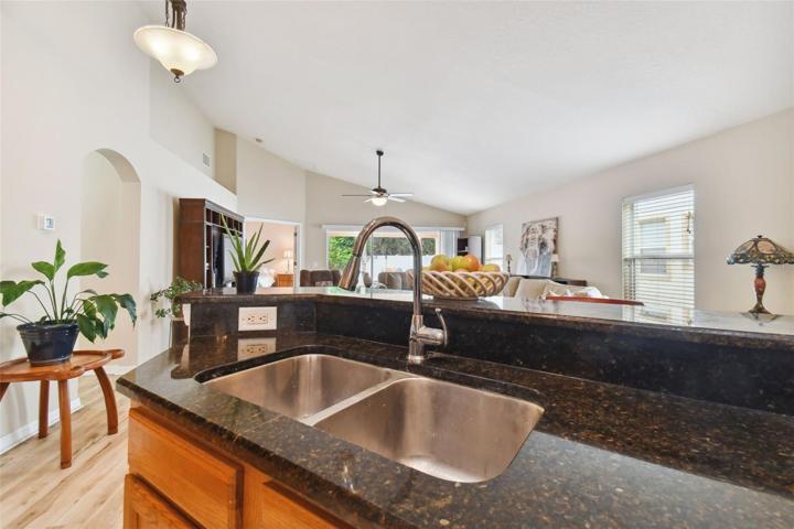 open to family room