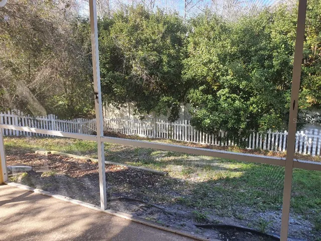 Rear garden