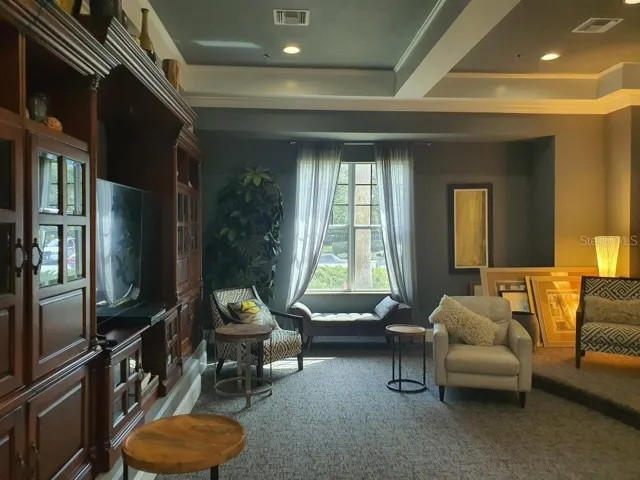 Clubhouse lounge