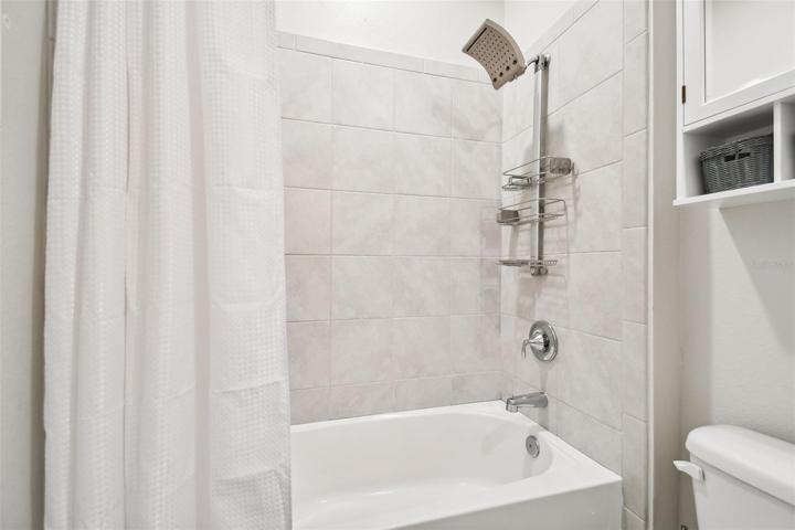 Note upgraded fixtures and tile.