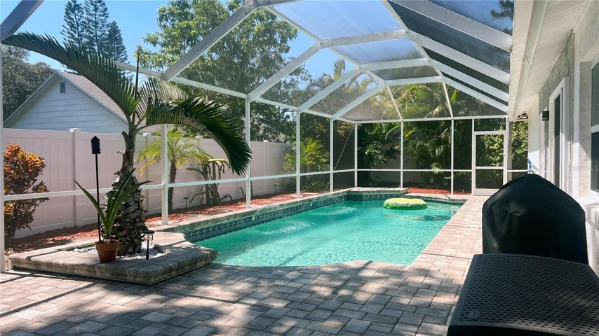 The relaxing pool