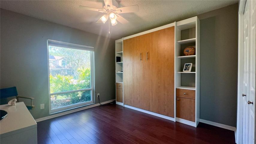 Third bedroom with Murphy bed