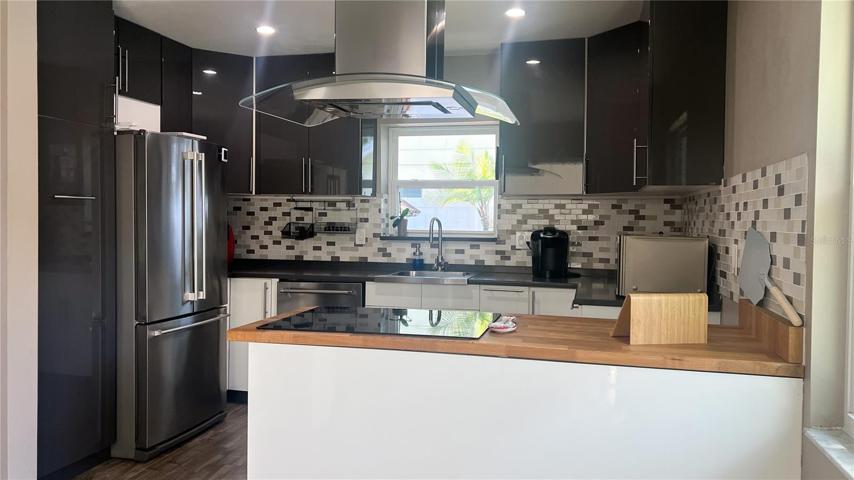 Euro-style kitchen