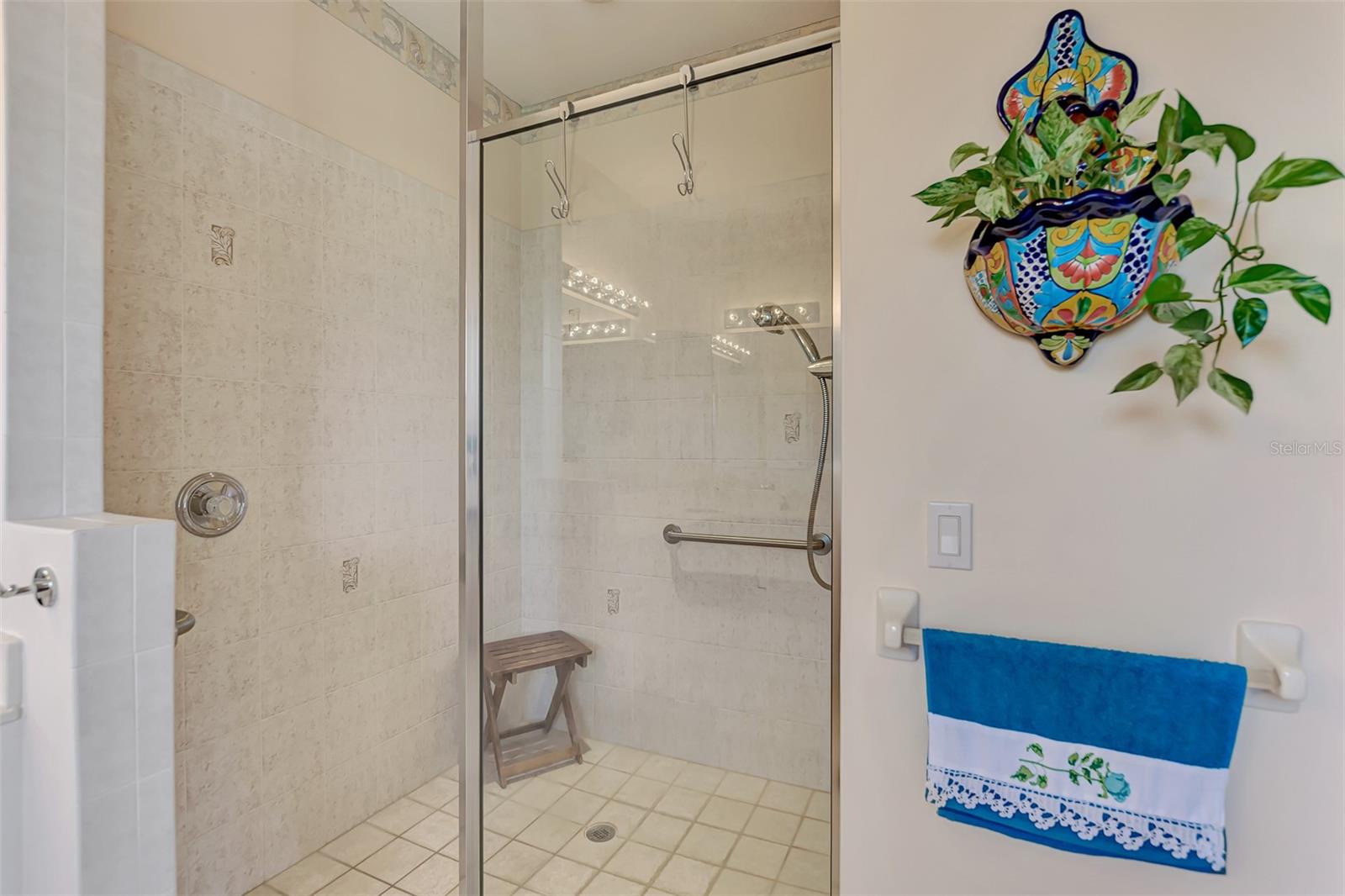 Large Walk-In Shower