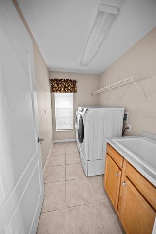 LAUNDRY ROOM WITH THE SINK