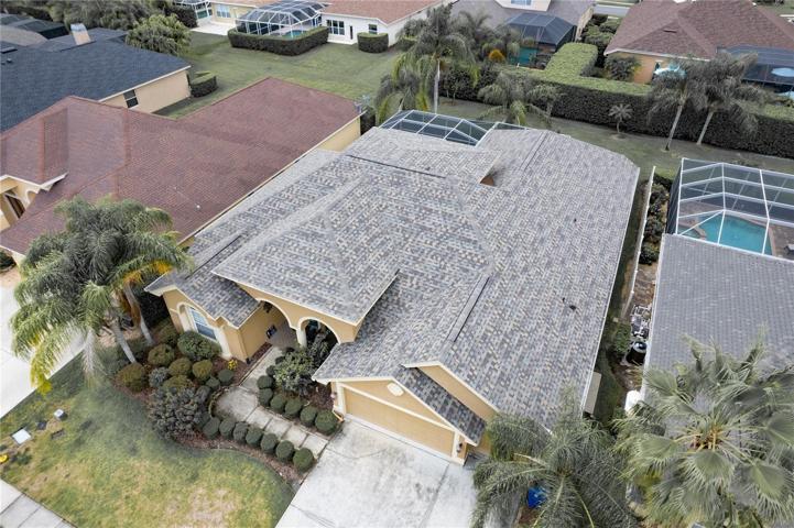 AIRIAL VIEW OF THE NEW ROOF