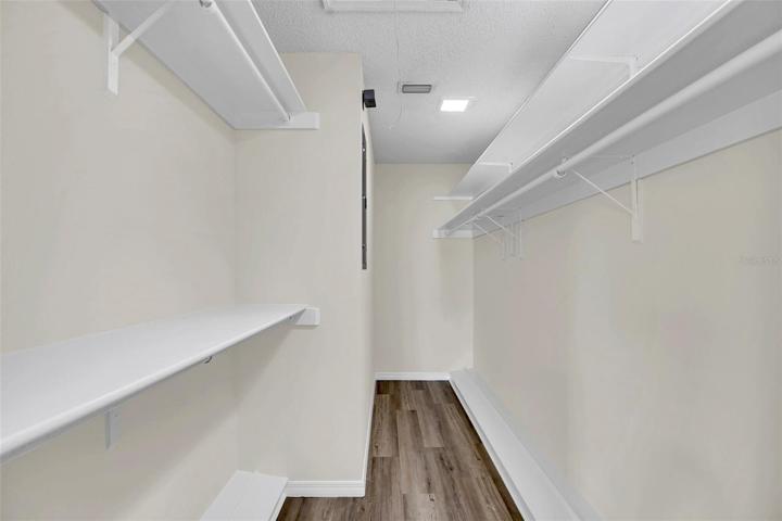 Primary Walk in Closet