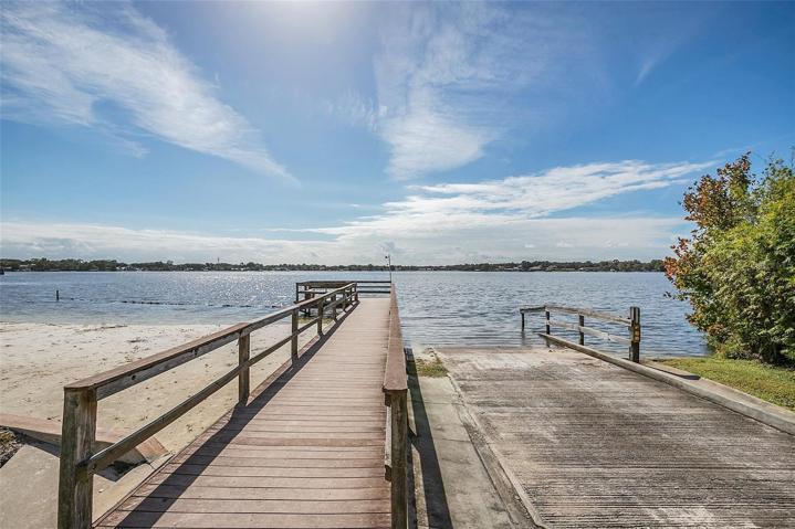 Dock on Lake Brantley