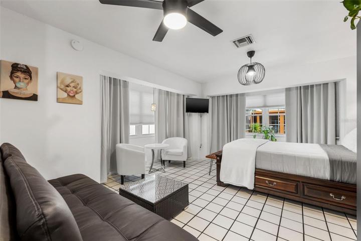 Apartment bedroom