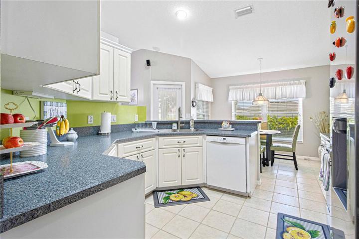 Ample counter space