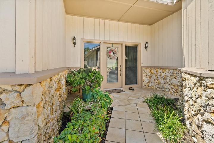 Tile Walkway to Front Porch