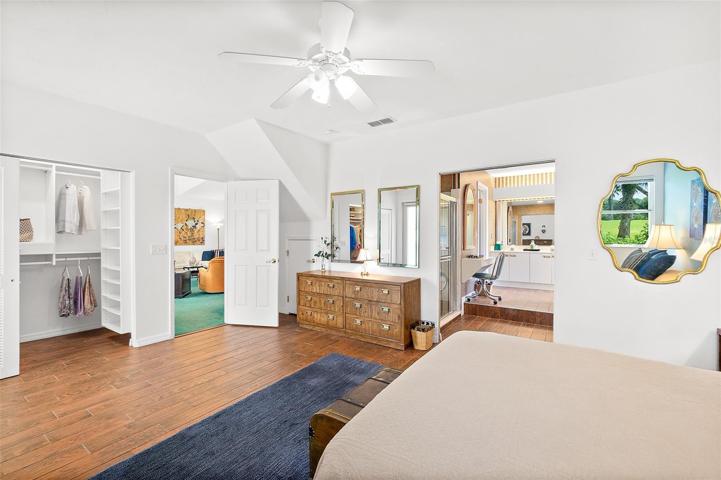 Ensuite Bathroom & Walk-in Closets