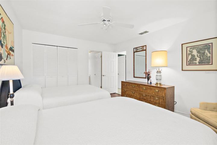 2nd Bedroom is Jr. Suite w/Built-in Closet