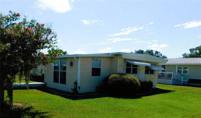 Corner lot.