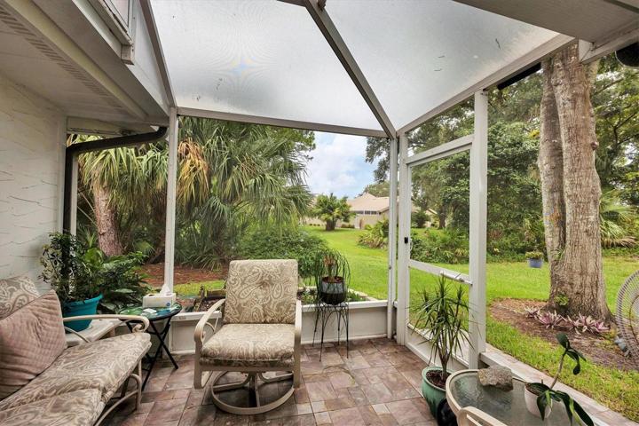 Relax on the peaceful lanai