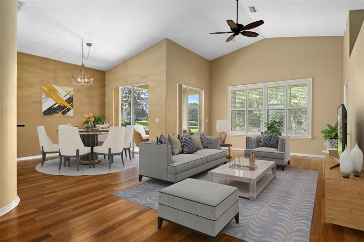 LIVING ROOM & DINING ROOM VIRTURALLY STAGED