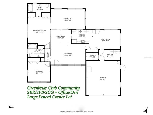 Comfortable plan w/versatile spaces~