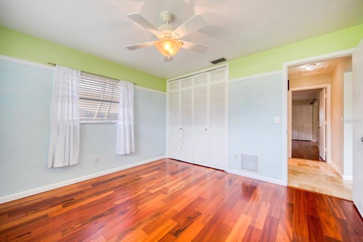 Bedroom is adjacent to hall bathroom~