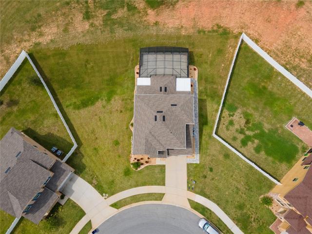 Aerial View of Home and Side Neighbors