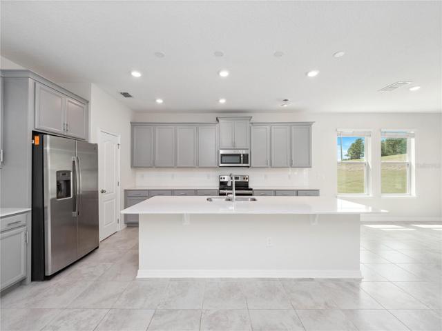 Breakfast Bar and Kitchen from Great Room