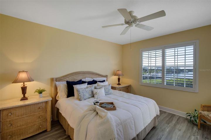 Primary Bedroom with waterviews