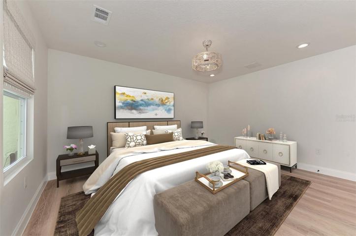 Master Bedroom Virtually Staged