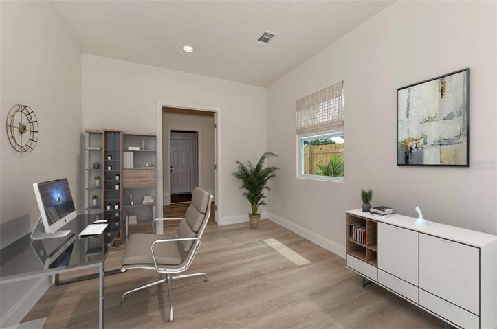 Office Virtually Staged