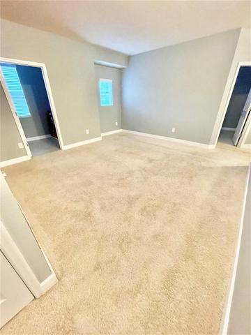 Upper Level Living Space, Laundry Room, Bedroom